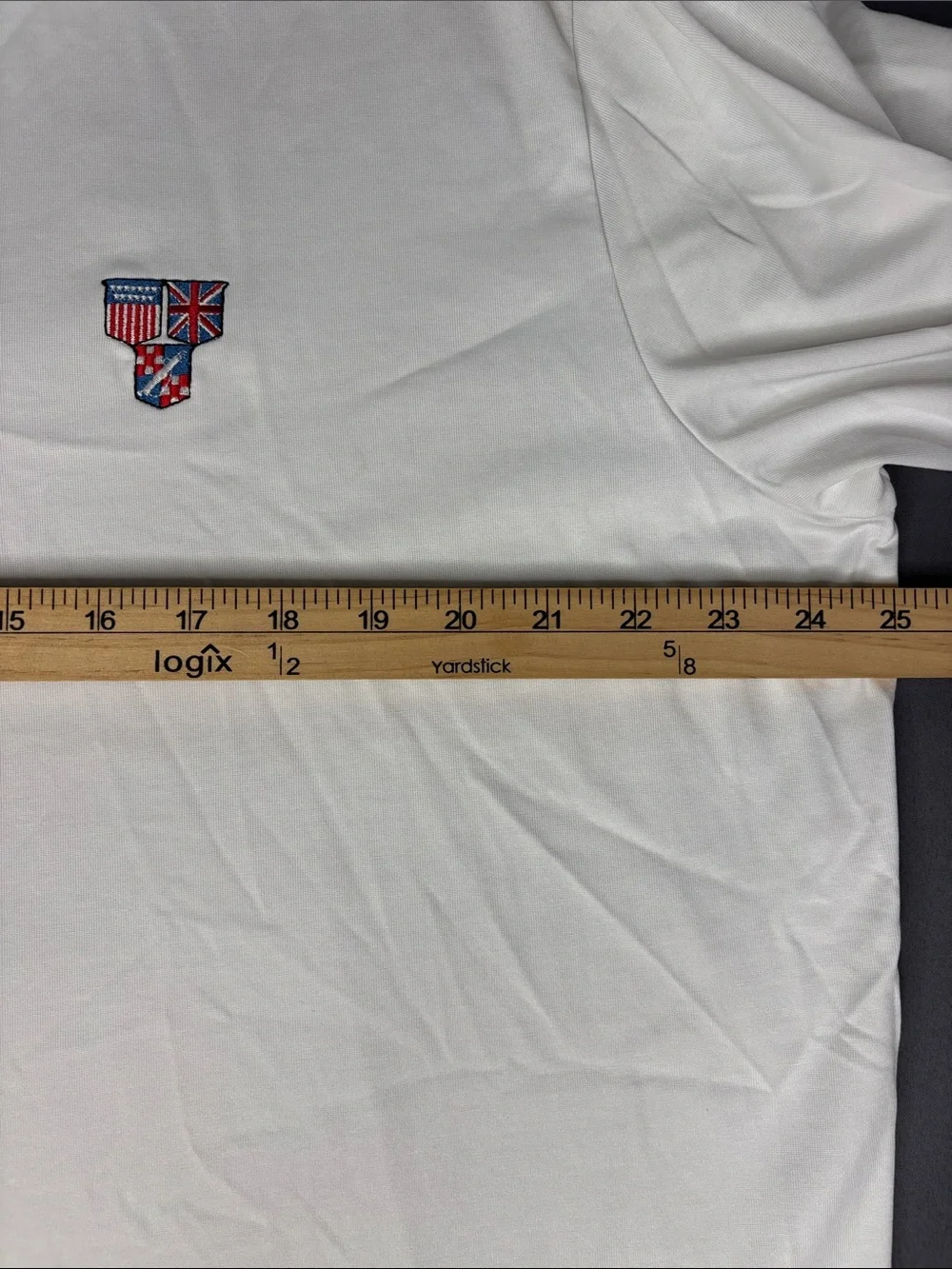 VTG Ralph Lauren Polo Shirt Men’s Extra Large Shield Ryder Team Patch Scioto Cup